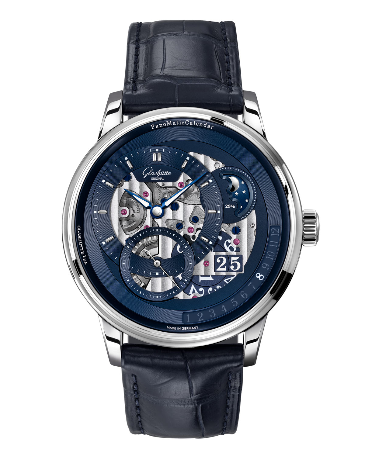 Glashütte Original ra mắt PanoMaticCalendar phiên bản giới hạn “Blue of Dawn”