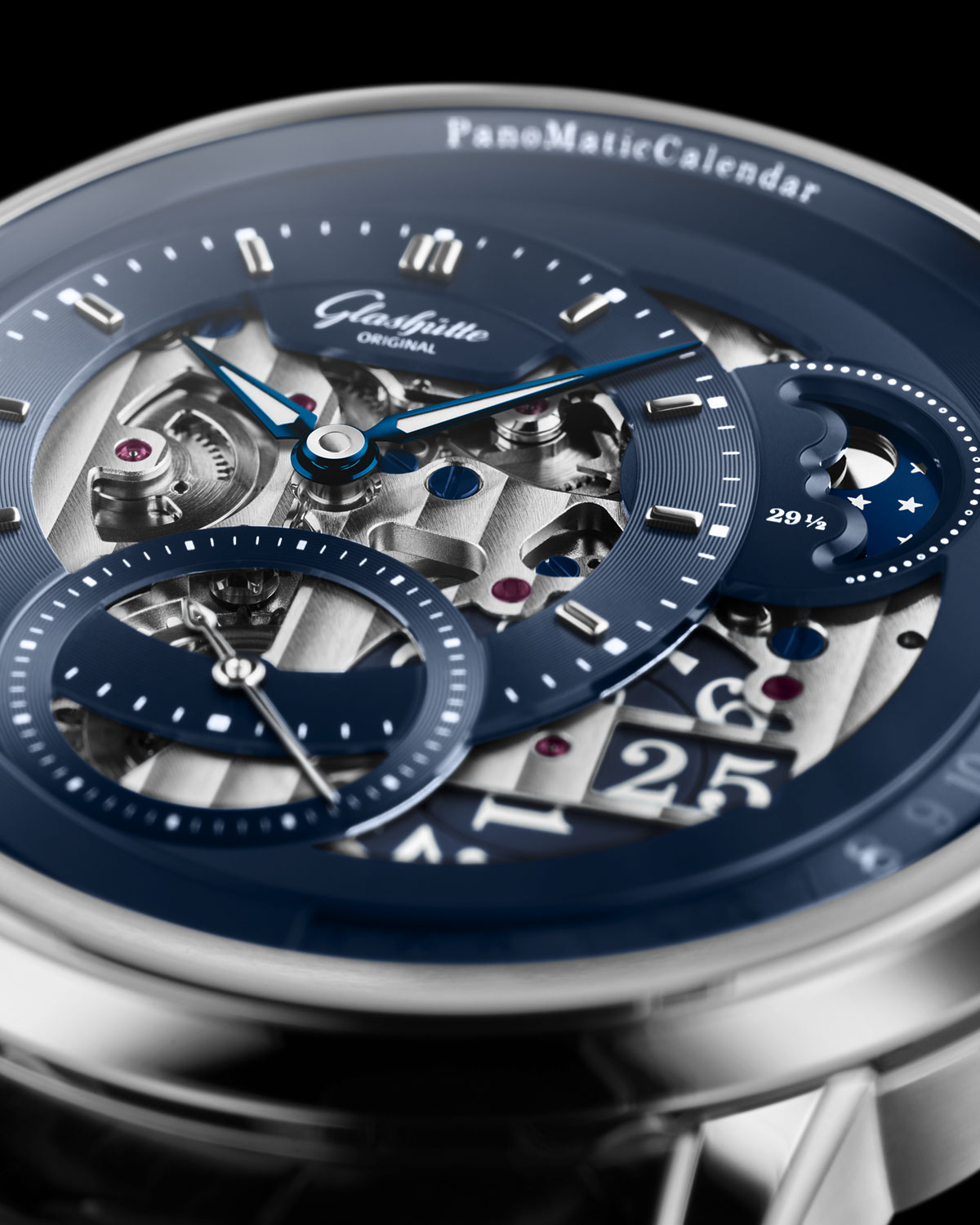 Glashütte Original ra mắt PanoMaticCalendar phiên bản giới hạn “Blue of Dawn”