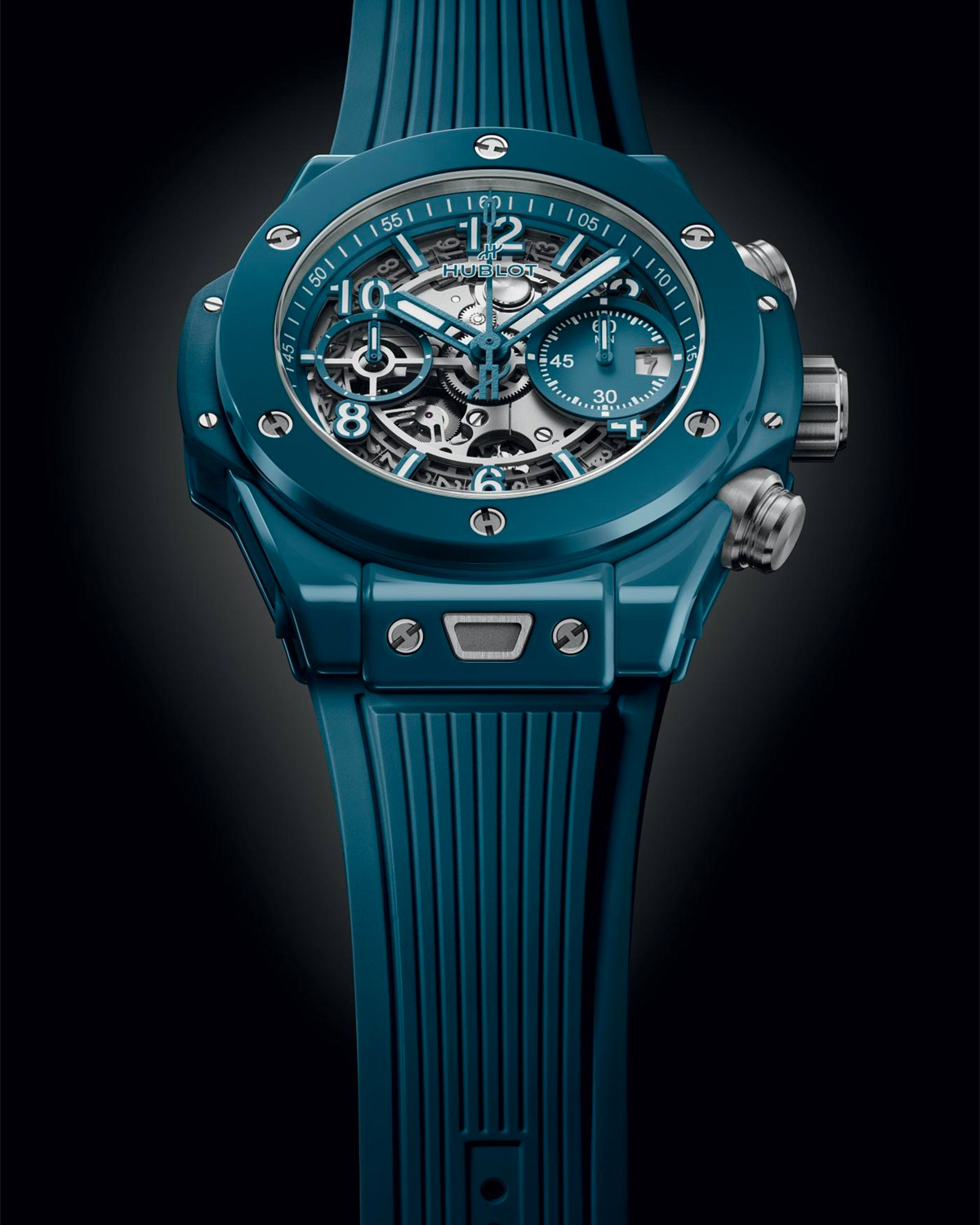Hublot ra mắt màu Xanh Petrol Blue Ceramic trên các mẫu Big Bang Unico và Big Bang One Click Diamonds