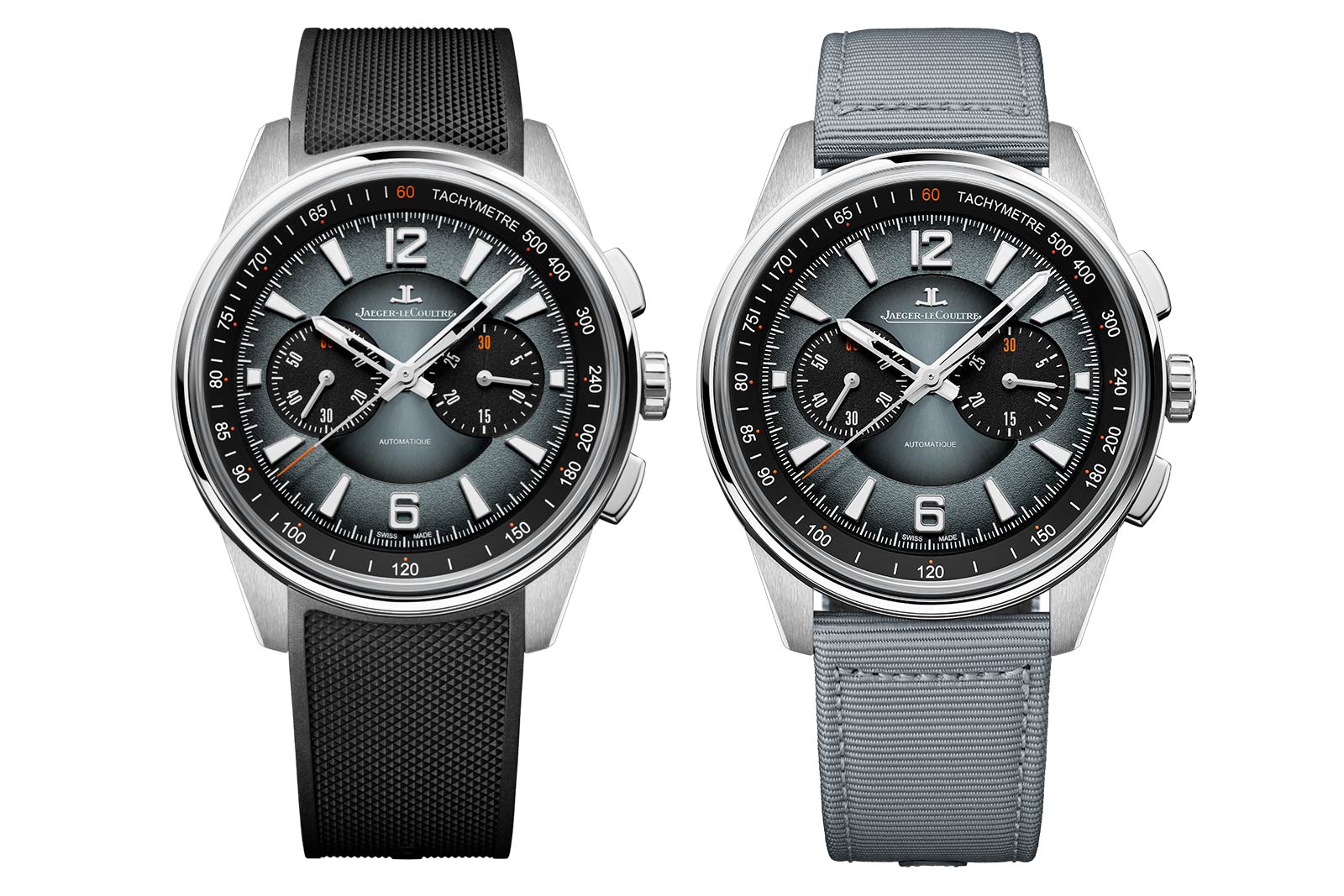 Jaeger-LeCoultre giới thiệu mẫu đồng hồ Polaris Chronograph với mặt số sơn mài màu Xám Đại Dương.