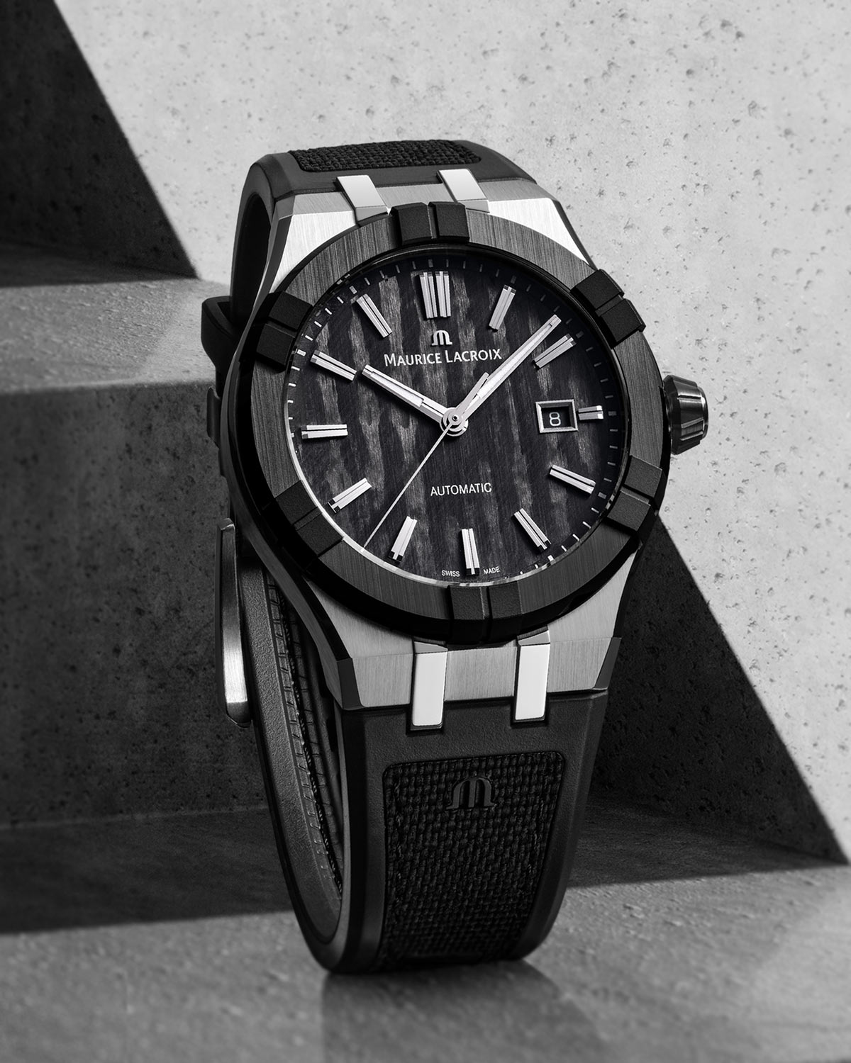 Maurice Lacroix Aikonic: bộ sưu tập đô thị mới với nghệ thuật chế tác sáng tạo