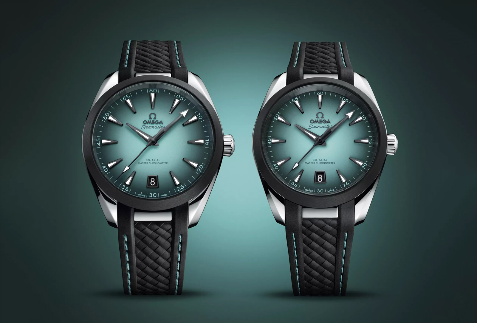 Omega Seamaster Aqua Terra Màu Xanh Lam: hai mẫu mới kích thước 41 mm và 38 mm