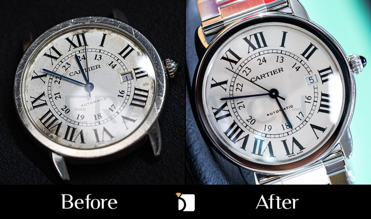 Địa chỉ sửa chữa đồng hồ Cartier chính hãng