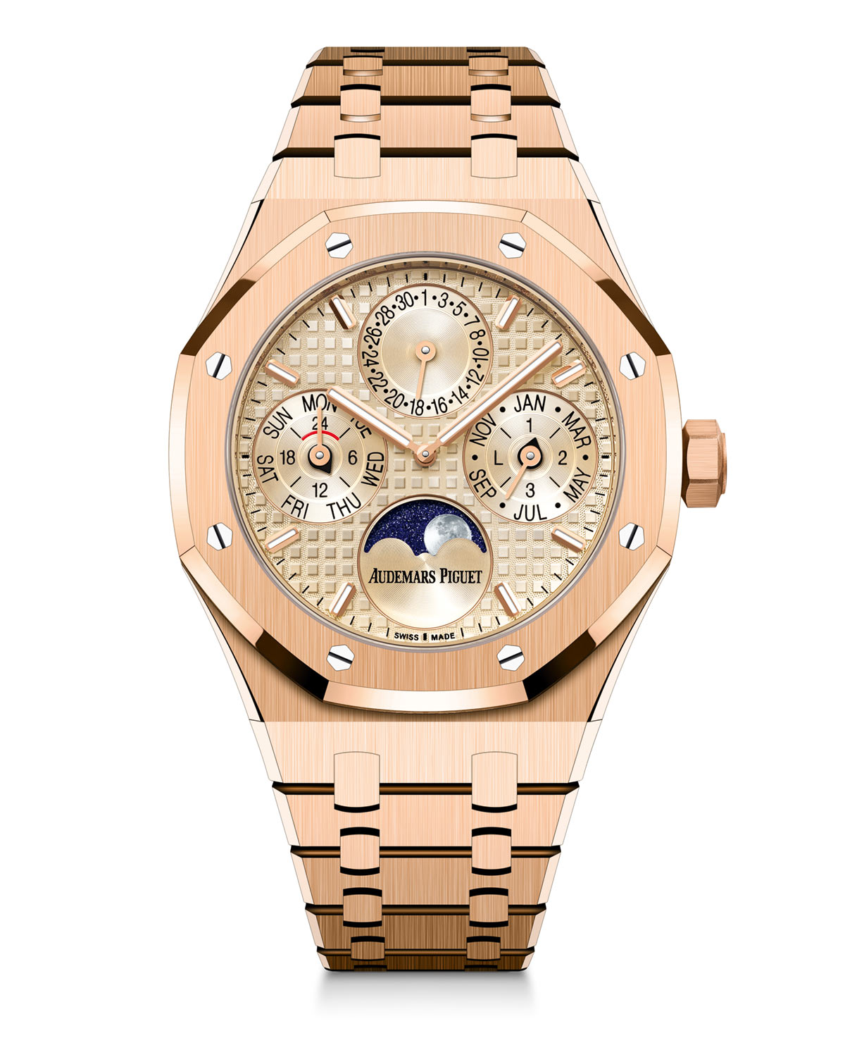 Audemars Piguet Royal Oak Selfwinding Perpetual Calendar hiện có kích thước 38mm 5 Audemars Piguet Royal Oak Selfwinding Perpetual Calendar hiện có kích thước 38mm