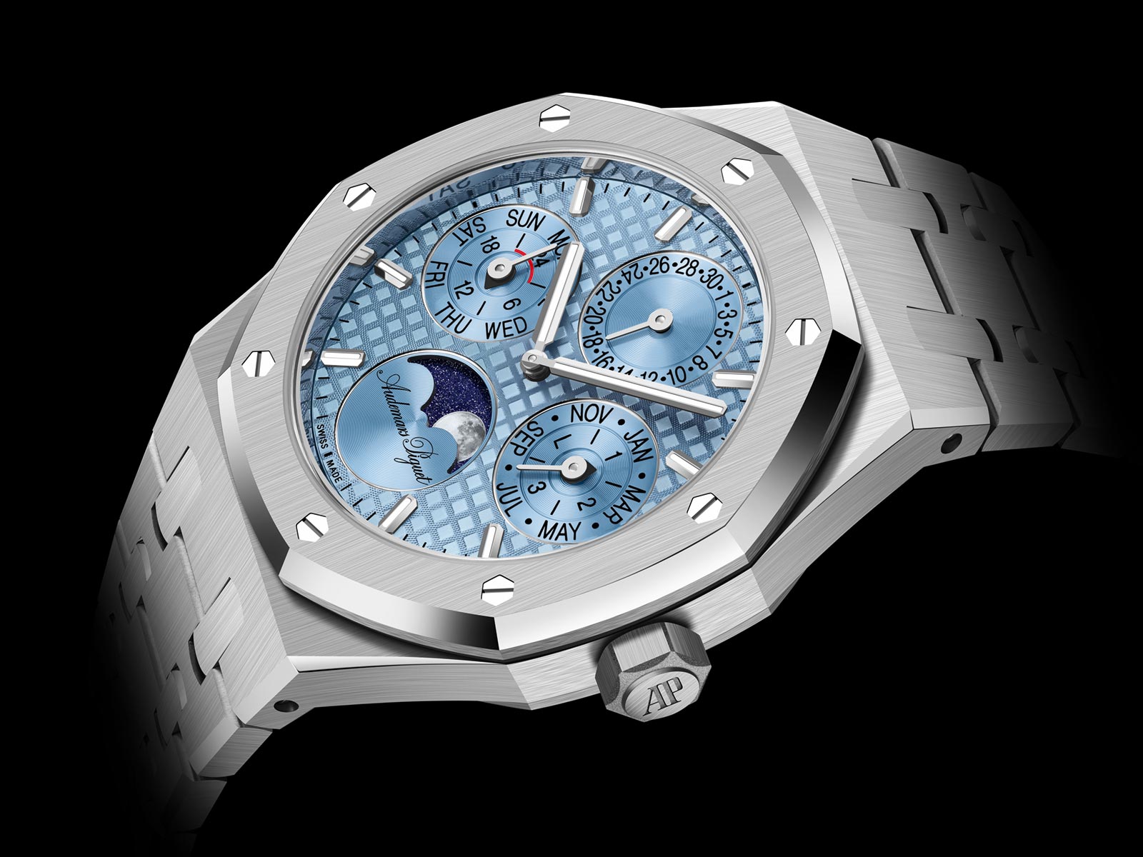 Audemars Piguet Royal Oak Selfwinding Perpetual Calendar hiện có kích thước 38mm 2 Audemars Piguet Royal Oak Selfwinding Perpetual Calendar hiện có kích thước 38mm