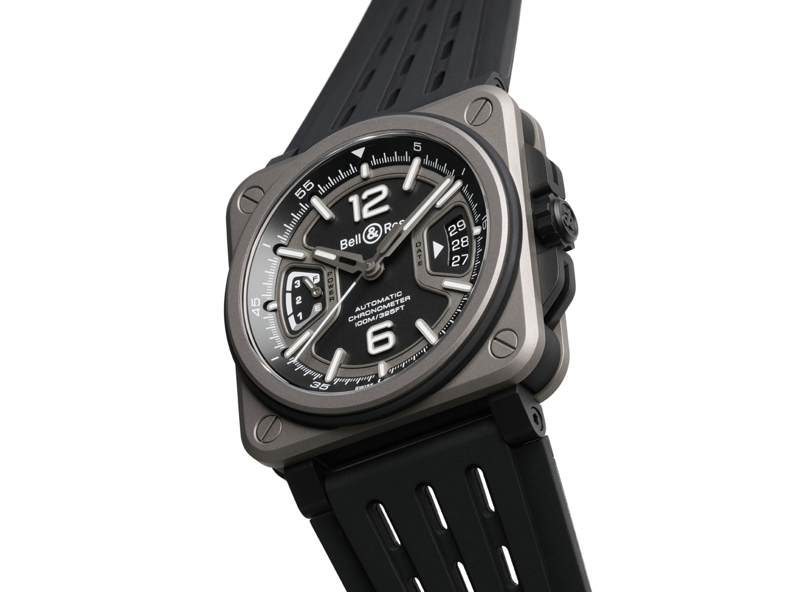 Dòng sản phẩm Bell & Ross BR-X3 ra mắt với phiên bản titan và thép 2 Dòng sản phẩm Bell & Ross BR-X3 ra mắt với phiên bản titan và thép