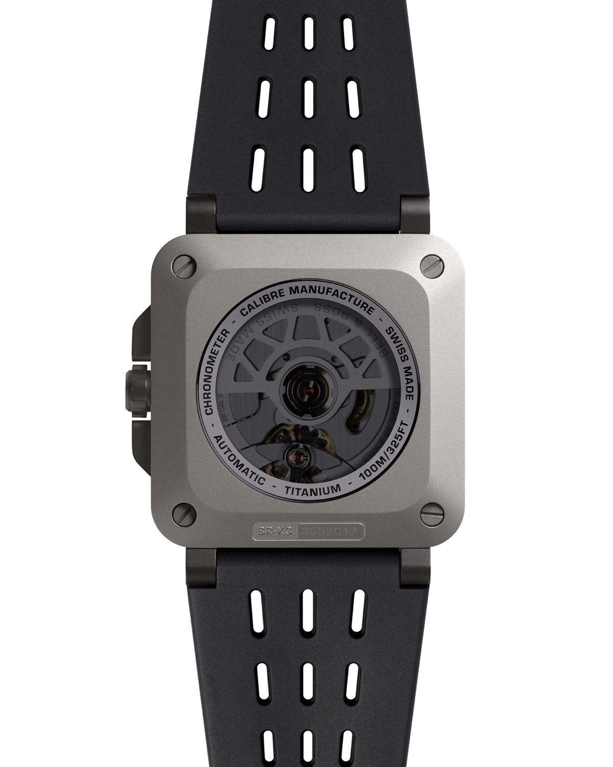 Dòng sản phẩm Bell & Ross BR-X3 ra mắt với phiên bản titan và thép