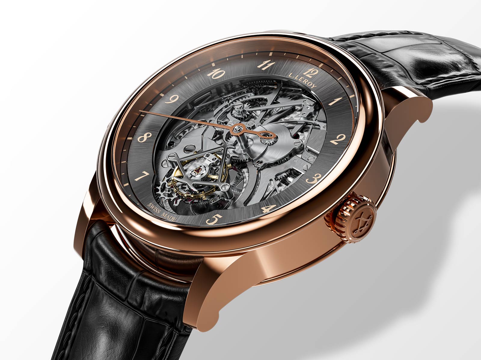 L. Leroy Osmior Bal du Temps: đồng hồ điểm chuông theo phút và tourbillon bay kỷ niệm 240 năm