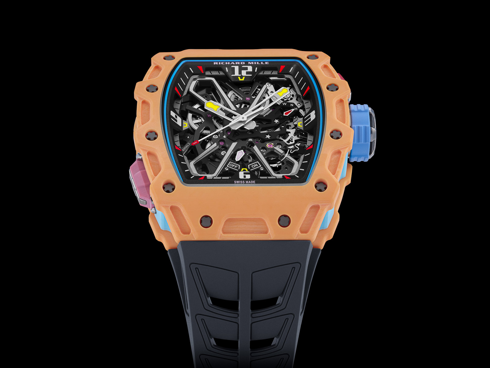 Richard Mille RM 35 03 salmon Quartz TPT 001