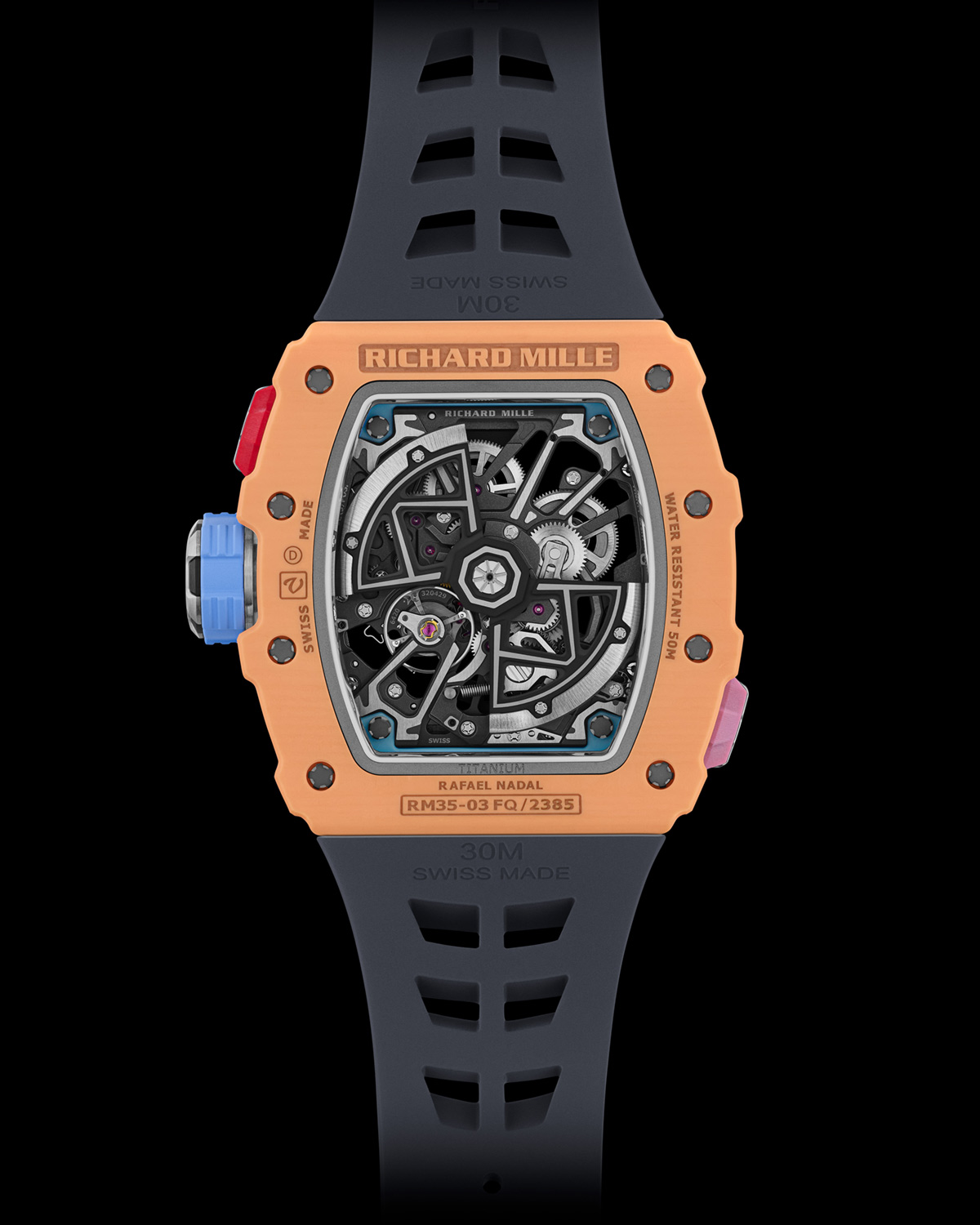 Richard Mille RM 35 03 salmon Quartz TPT 004