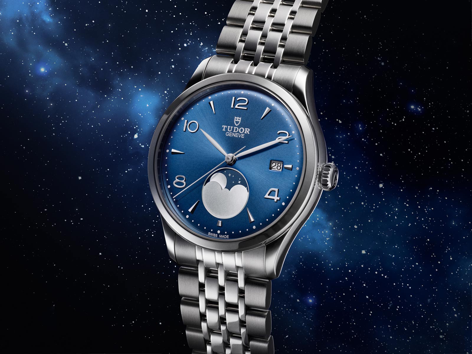 Giới thiệu Tudor 1926 Luna, chiếc đồng hồ pha mặt trăng đầu tiên của Tudor