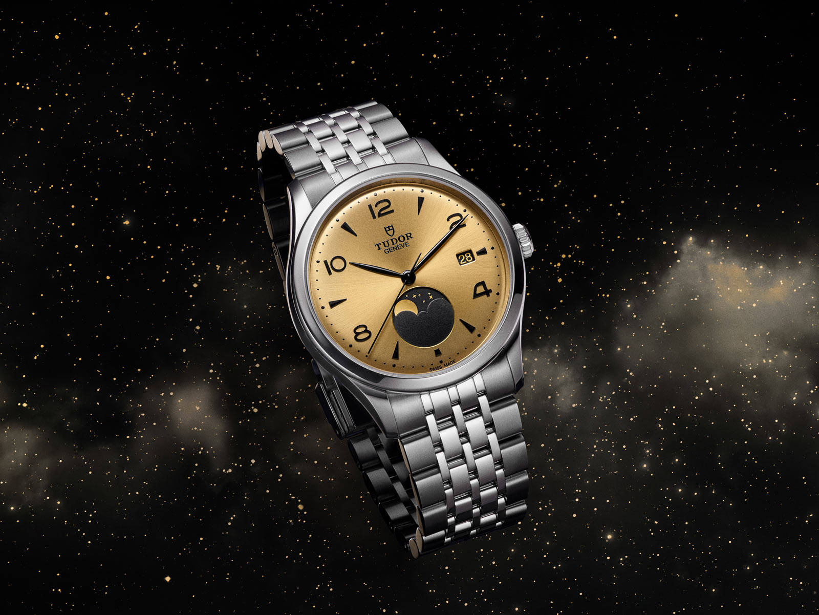 Giới thiệu Tudor 1926 Luna, chiếc đồng hồ pha mặt trăng đầu tiên của Tudor