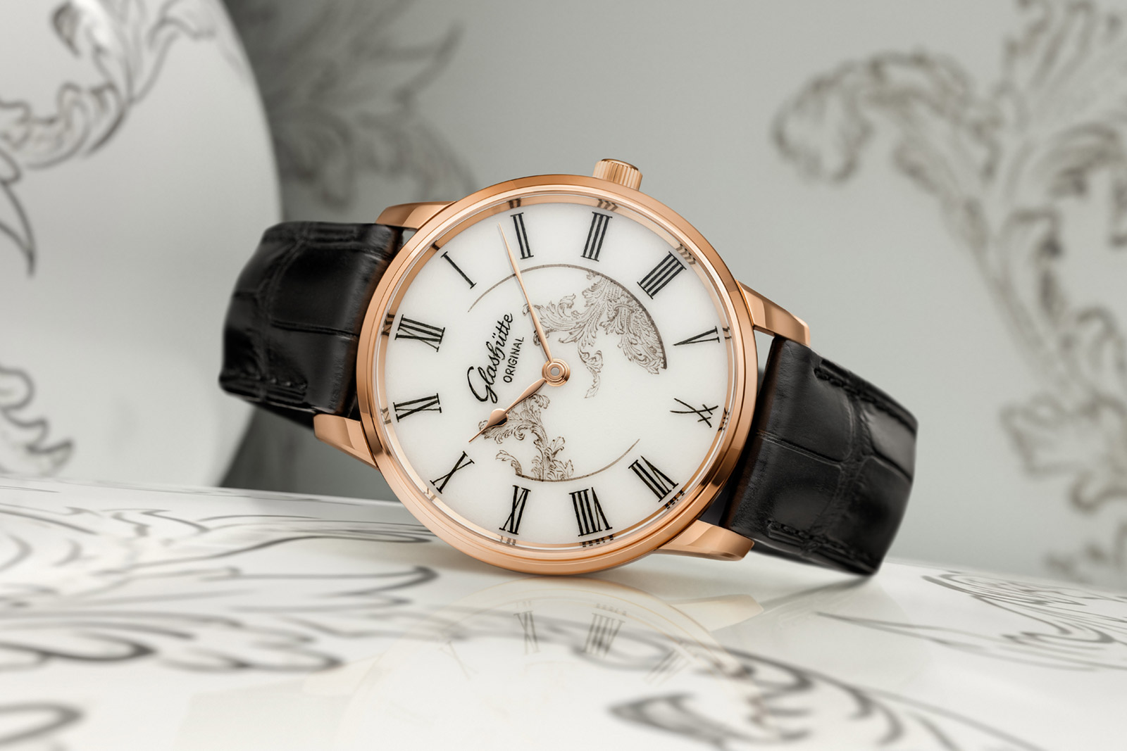 Glashütte Original Senator Meissen: ba phiên bản giới hạn mặt số bằng sứ được chế tác bằng Meissen