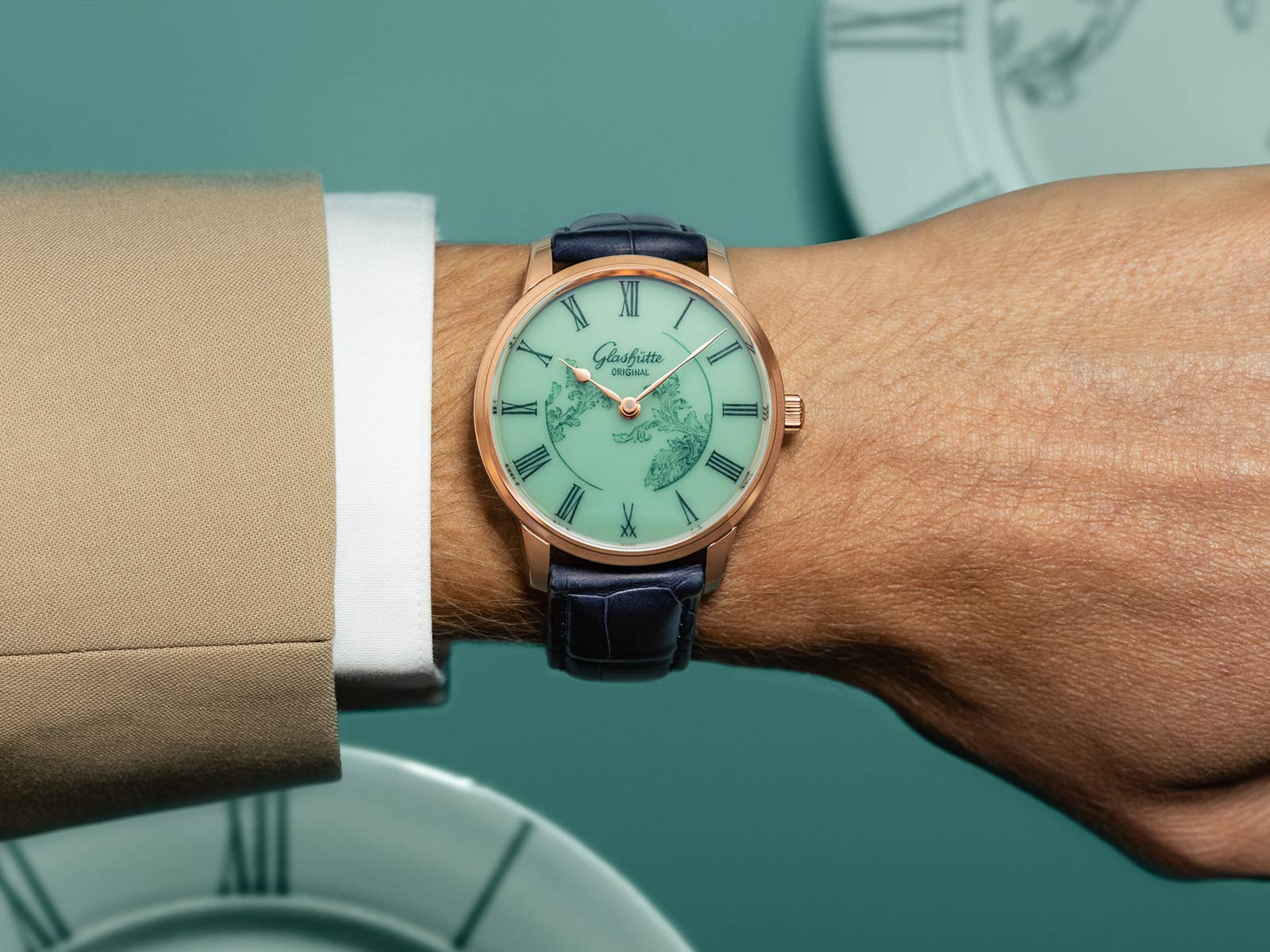 Glashütte Original Senator Meissen: ba phiên bản giới hạn mặt số bằng sứ được chế tác bằng Meissen