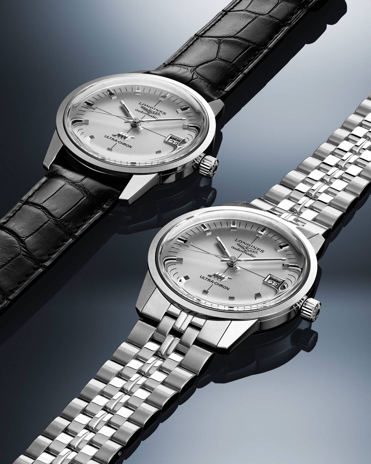 Longines tái hiện Ultra-Chron Classic với phiên bản 37 mm và 40 mm 2 Longines tái hiện Ultra-Chron Classic với phiên bản 37 mm và 40 mm