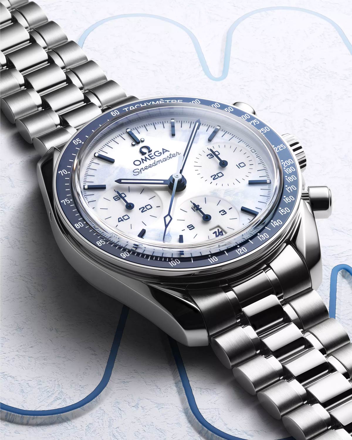 Omega Speedmaster Milano Cortina 2026 đánh dấu 100 ngày tới Thế vận hội mùa đông 5 Omega Speedmaster Milano Cortina 2026 đánh dấu 100 ngày tới Thế vận hội mùa đông