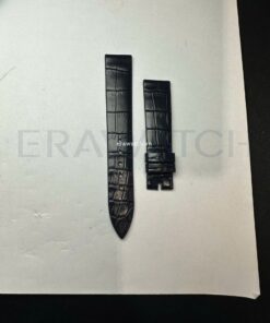 Dây đồng hồ Chopard nữ da cá sấu màu đenDây đồng hồ Chopard nữ da cá sấu màu đen