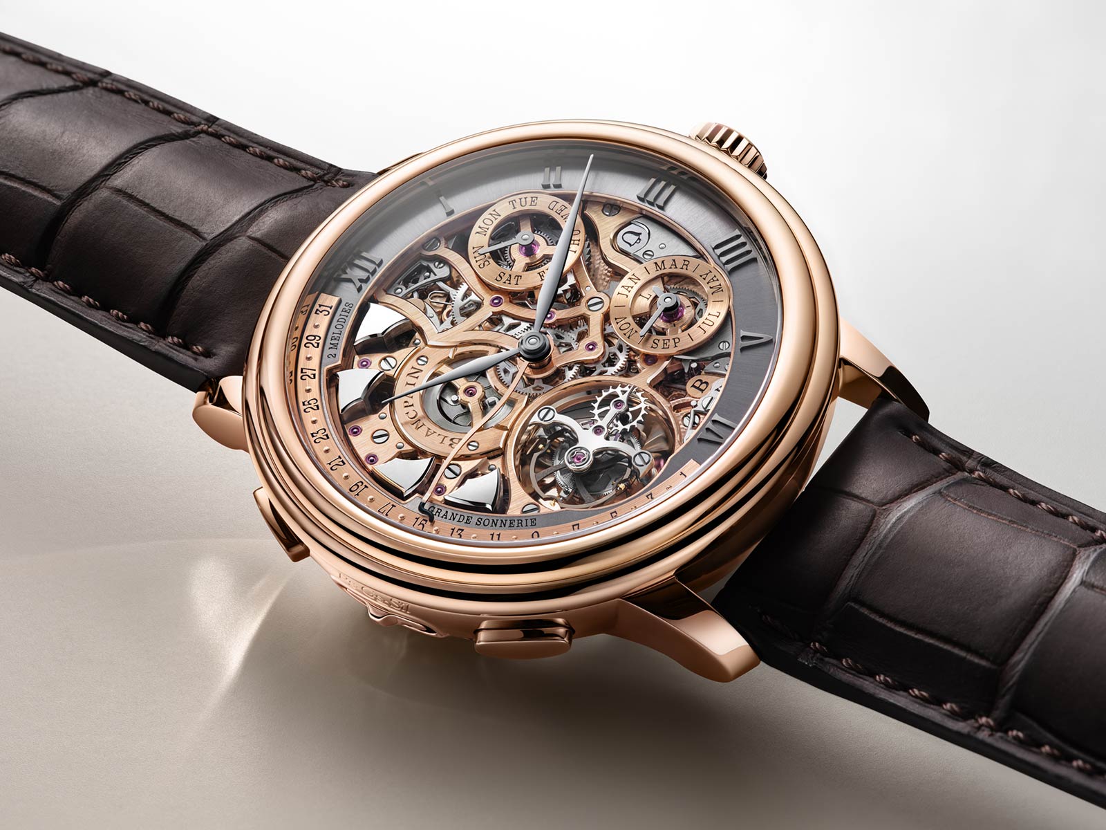 Blancpain Grande Double Sonnerie ra mắt chuông hai giai điệu đầu tiên trên thế giới 4 Blancpain Grande Double Sonnerie ra mắt chuông hai giai điệu đầu tiên trên thế giới