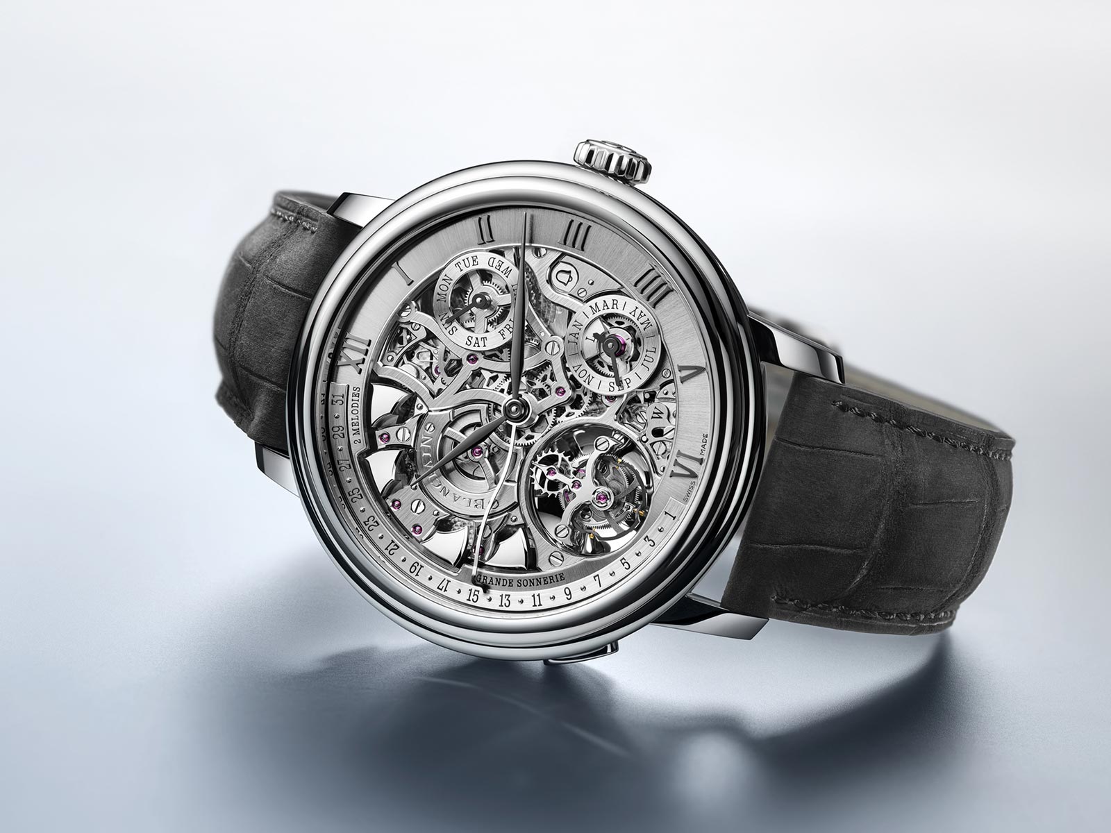 Blancpain Grande Double Sonnerie ra mắt chuông hai giai điệu đầu tiên trên thế giới 2 Blancpain Grande Double Sonnerie ra mắt chuông hai giai điệu đầu tiên trên thế giới