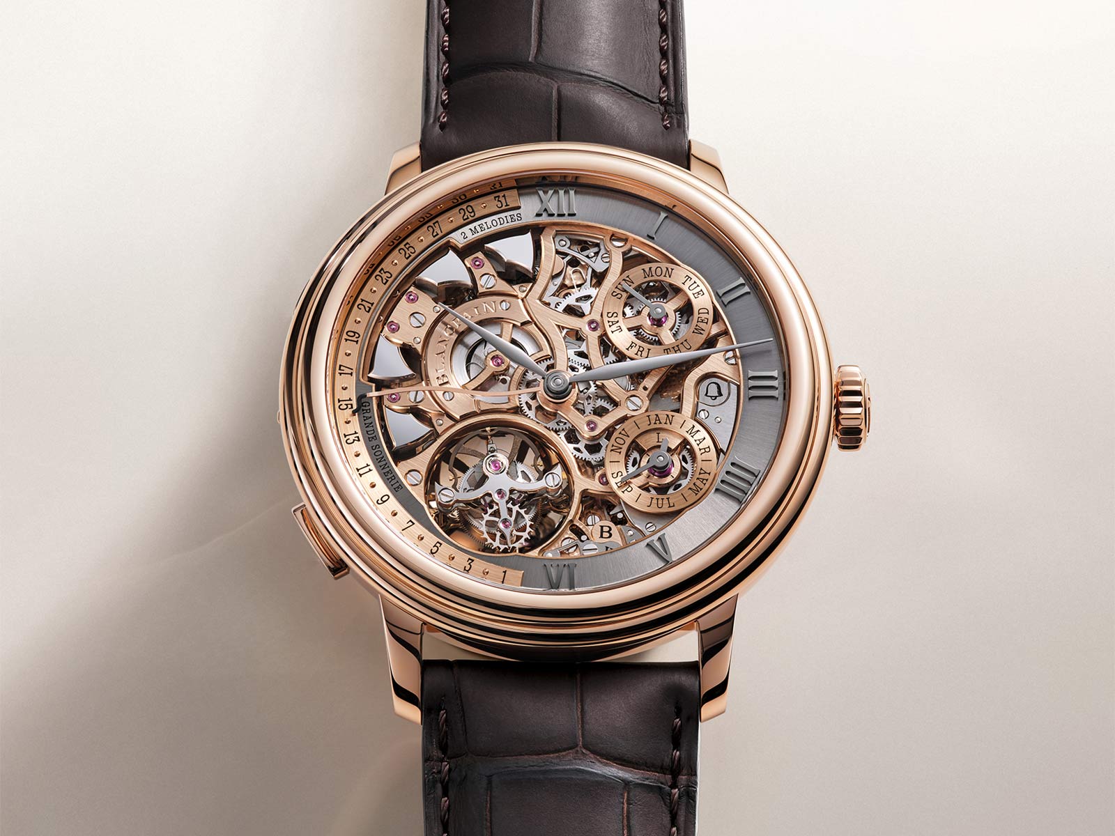 Blancpain Grande Double Sonnerie ra mắt chuông hai giai điệu đầu tiên trên thế giới