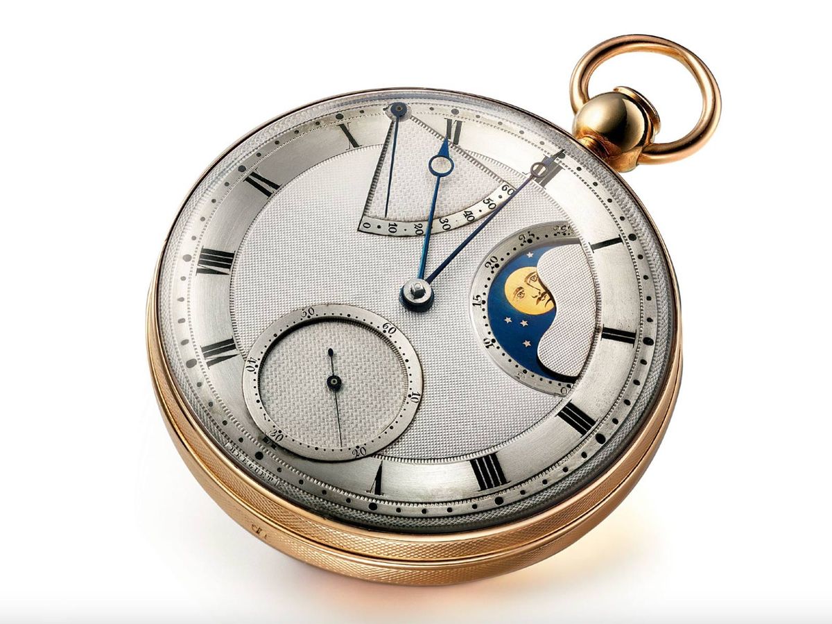 Breguet ra mắt mẫu đồng hồ Classique 7235 lấy cảm hứng từ chiếc đồng hồ bỏ túi No. 5 lịch sử 2 Breguet số 5 - 1794