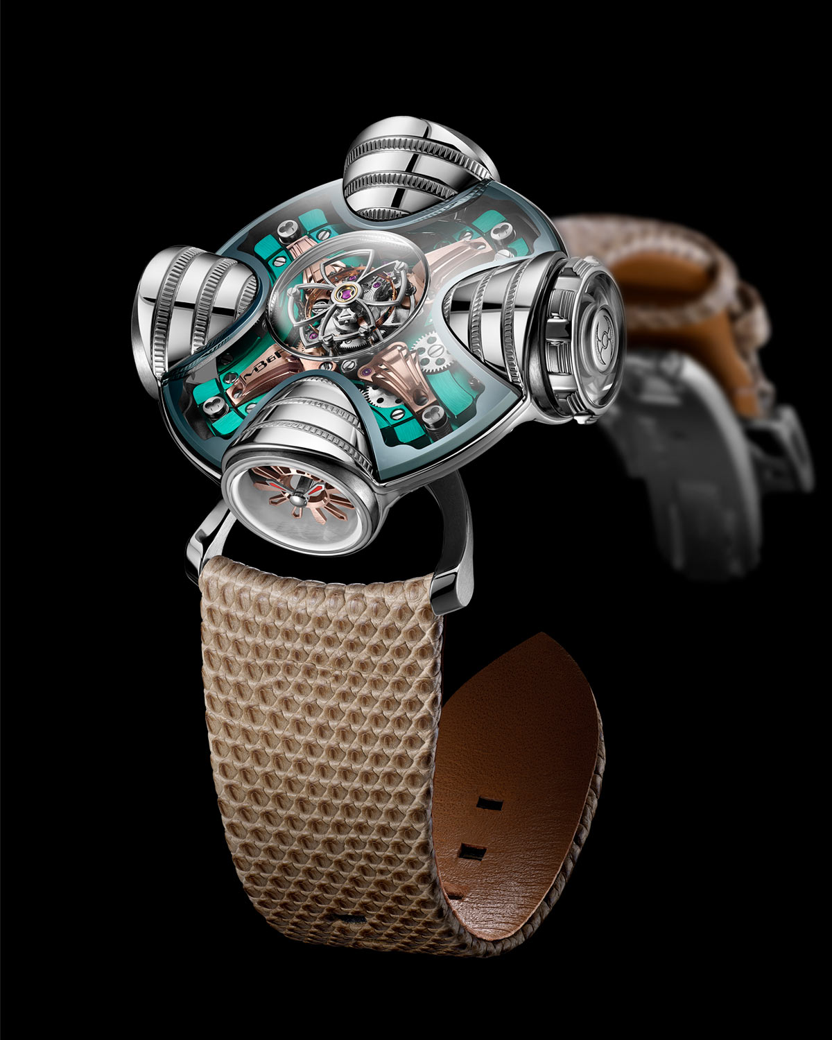 MB&F HM11 Art Deco: hai phiên bản giới hạn lấy cảm hứng từ cảnh quan thành phố những năm 1930