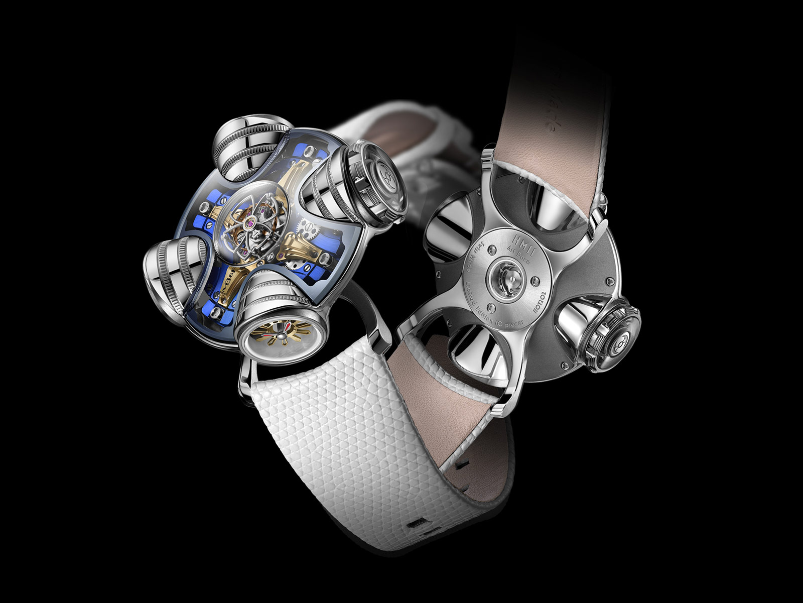 MB&F HM11 Art Deco: hai phiên bản giới hạn lấy cảm hứng từ cảnh quan thành phố những năm 1930