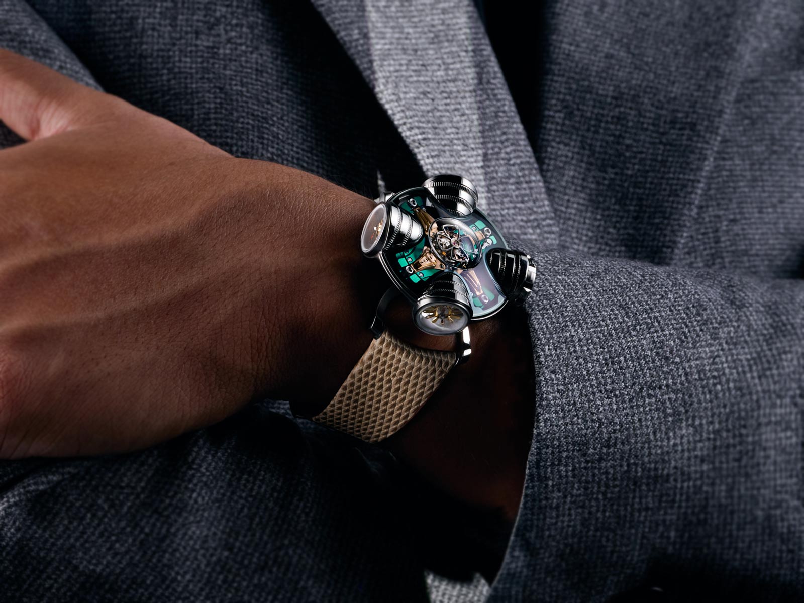 MB&F HM11 Art Deco: hai phiên bản giới hạn lấy cảm hứng từ cảnh quan thành phố những năm 1930