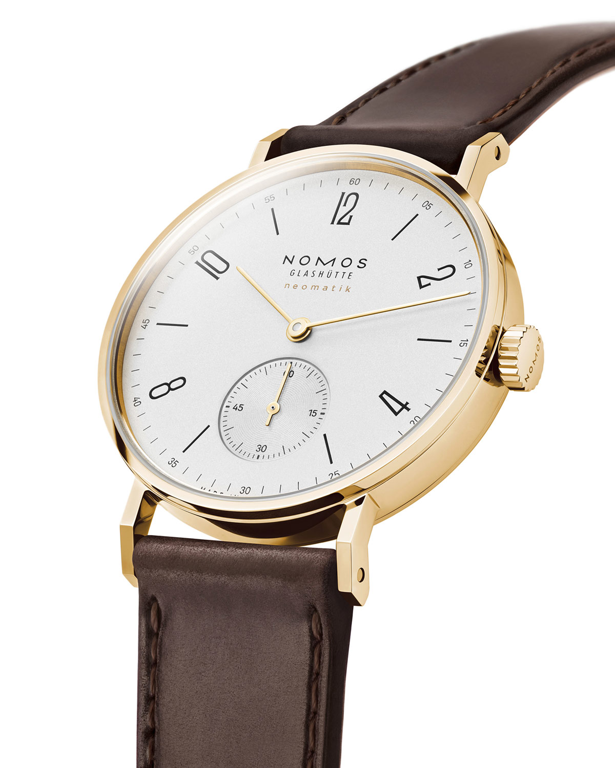 Nomos Glashütte ra mắt ba mẫu Tangente neomatik bằng vàng 18k 3 Nomos Glashütte ra mắt ba mẫu Tangente neomatik bằng vàng 18kt