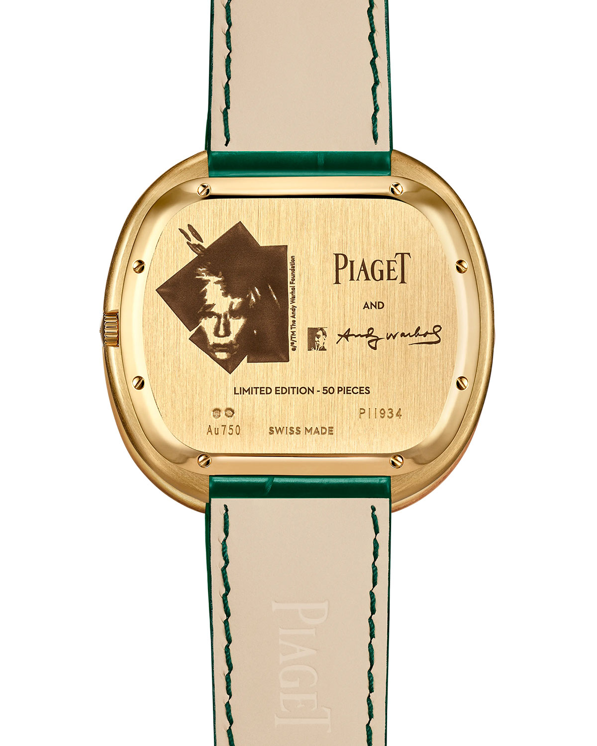 Piaget giới thiệu đồng hồ Andy Warhol "Collage" 7 Bộ máy Piaget 501P1 Manufacture