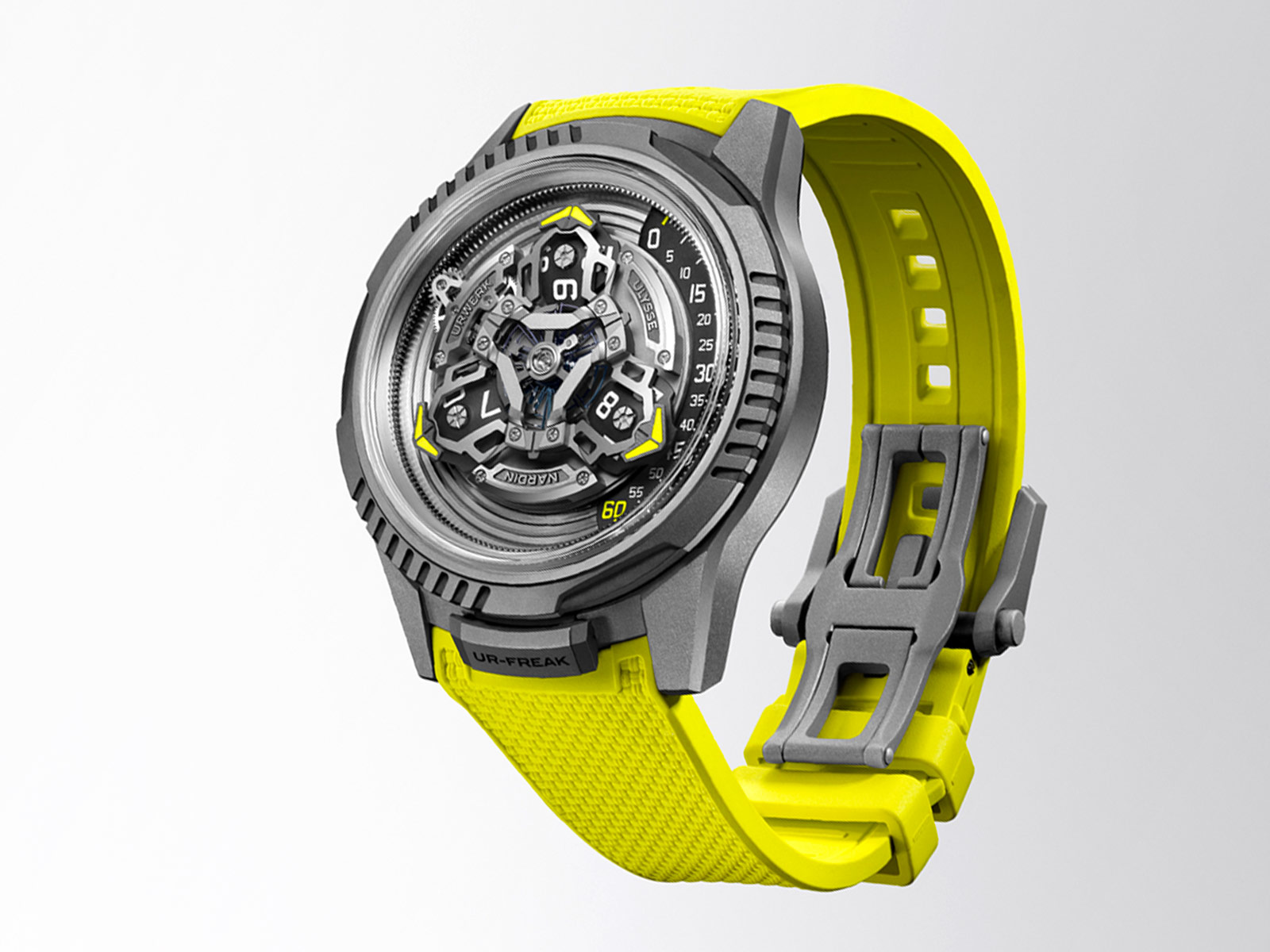 Urwerk x Ulysse Nardin UR-FREAK: sự hợp tác mới mẻ dựa trên khái niệm Freak 4 Urwerk x Ulysse Nardin UR-FREAK: sự hợp tác mới mẻ dựa trên khái niệm Freak