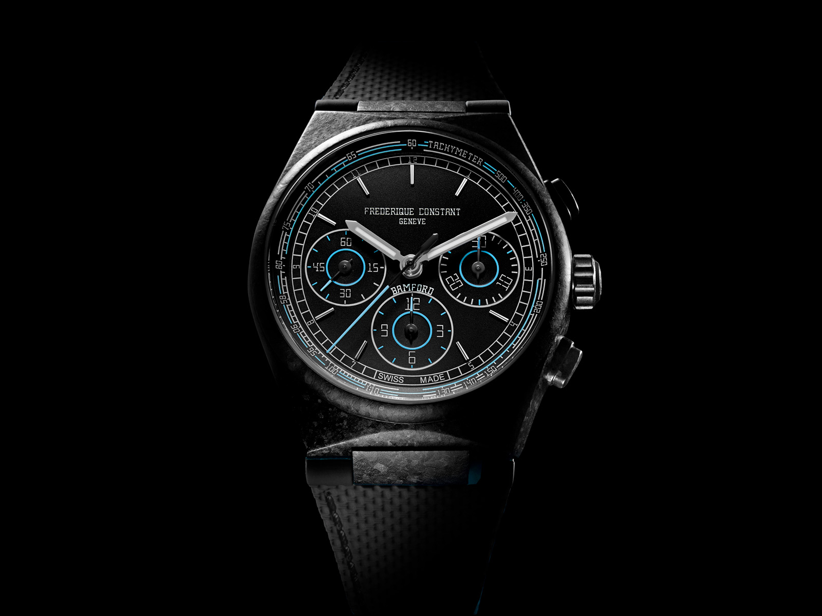 Frederique Constant x Bamford Highlife Chronograph Automatic (mã hiệu FC-391BBL4NH1C)