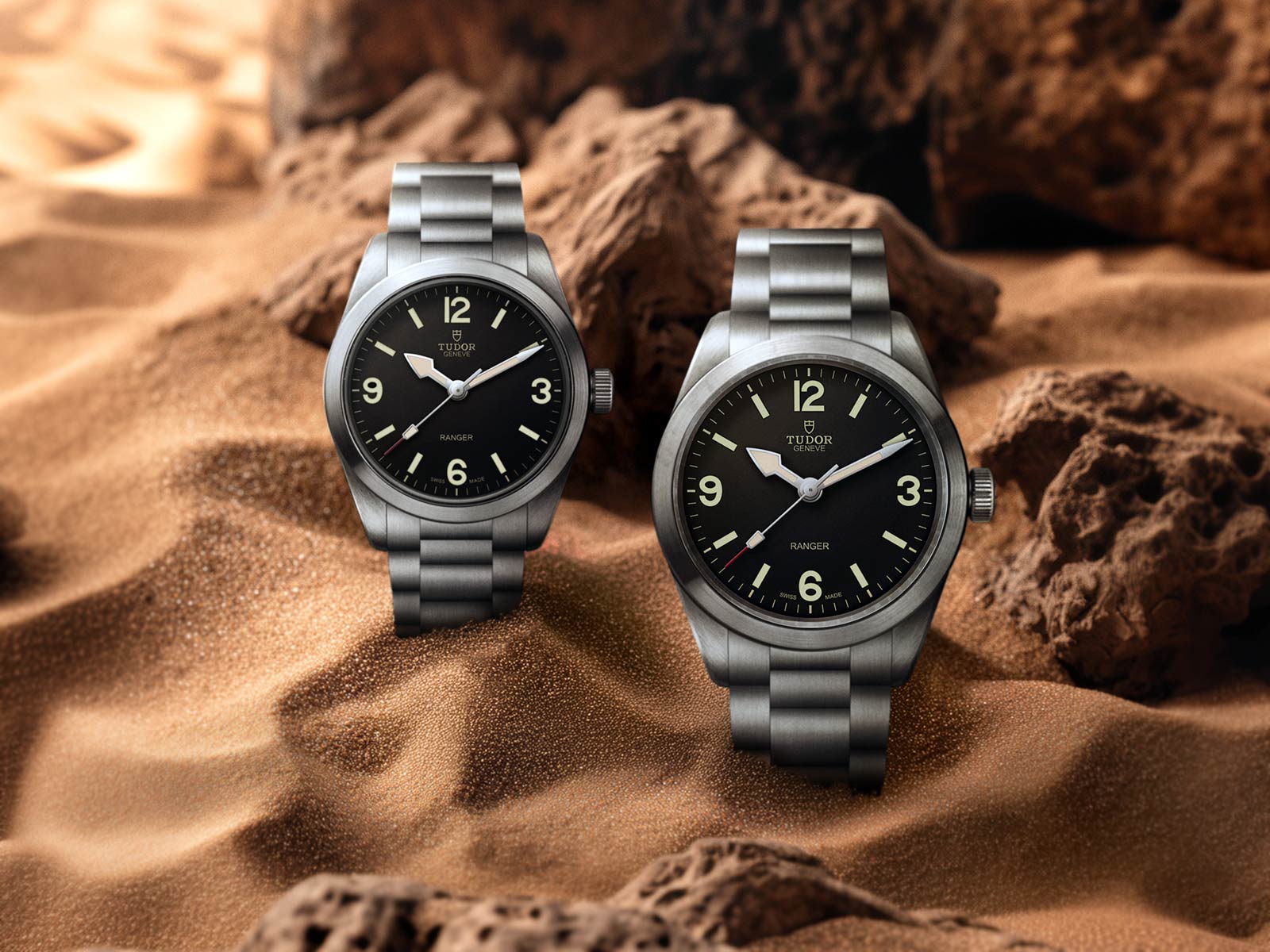 Mặt số Tudor Ranger Black