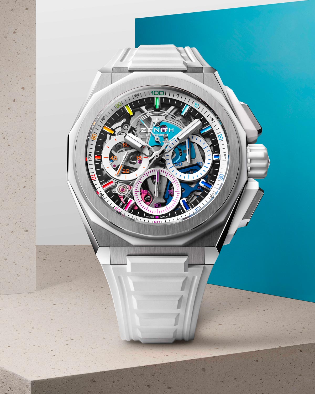 Zenith ra mắt Defy Extreme Chroma: mẫu đồng hồ bấm giờ cầu vồng đo chính xác tới 1/100 giây
