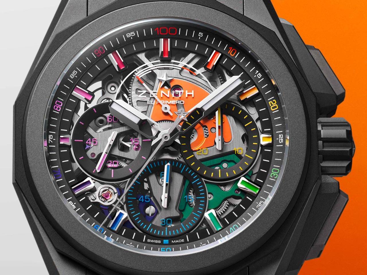 Zenith ra mắt Defy Extreme Chroma: mẫu đồng hồ bấm giờ cầu vồng đo chính xác tới 1/100 giây