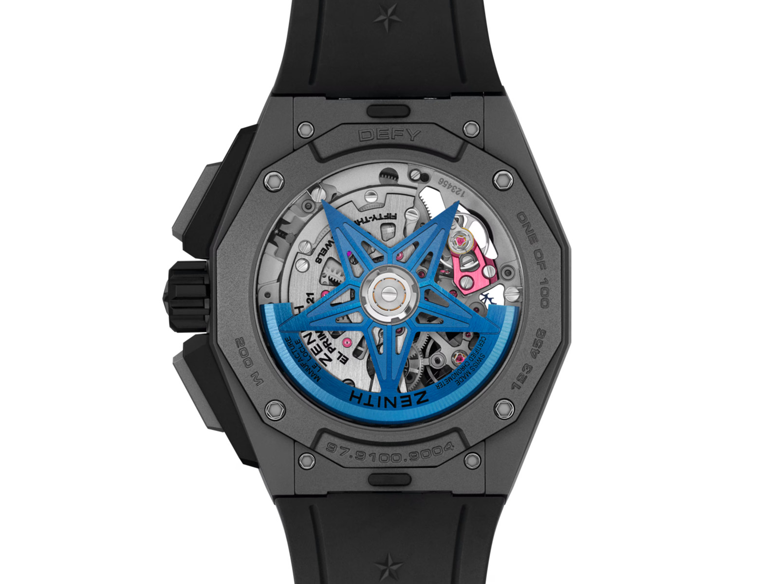 Zenith ra mắt Defy Extreme Chroma: mẫu đồng hồ bấm giờ cầu vồng đo chính xác tới 1/100 giây