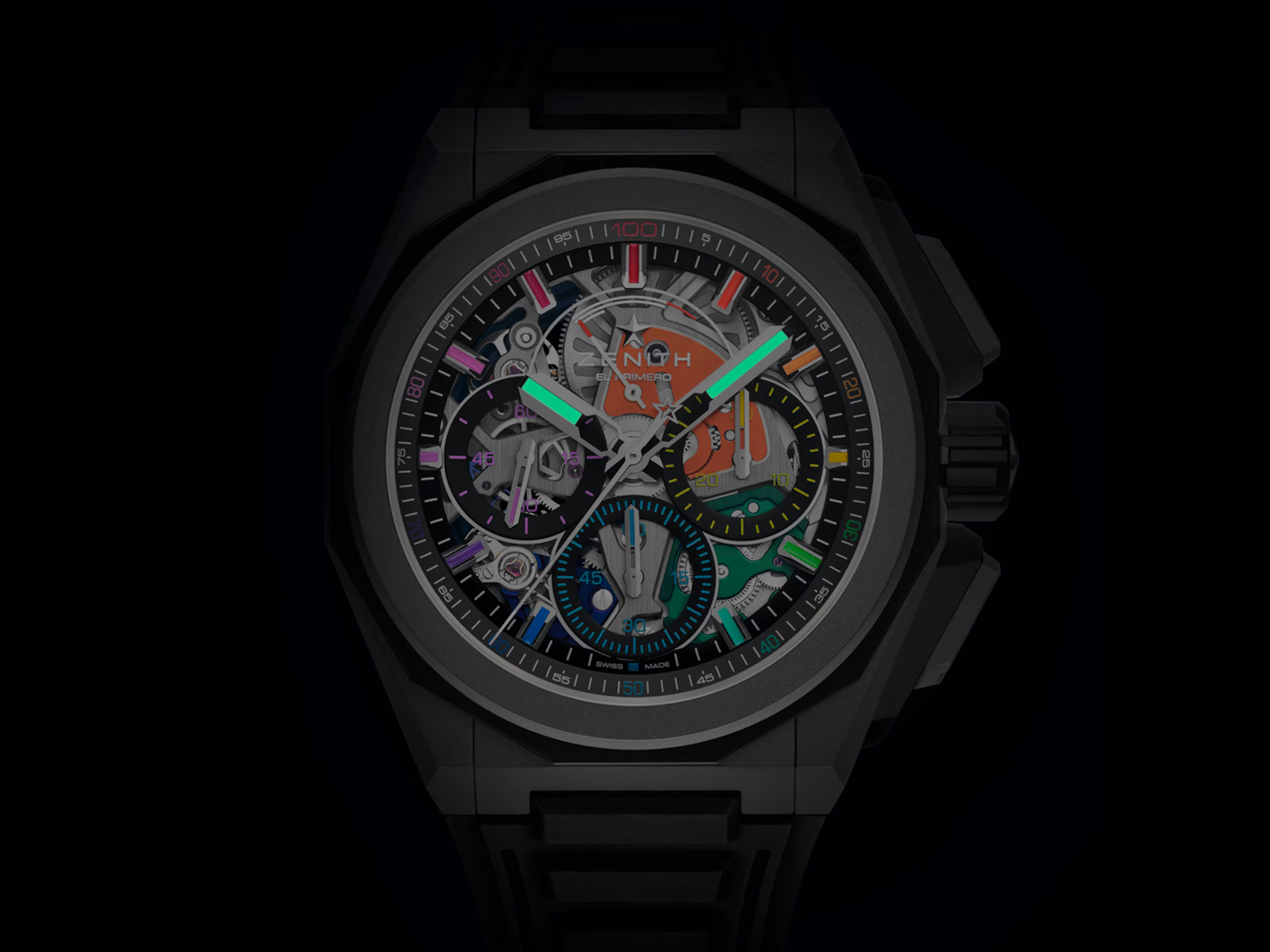 Zenith ra mắt Defy Extreme Chroma: mẫu đồng hồ bấm giờ cầu vồng đo chính xác tới 1/100 giây