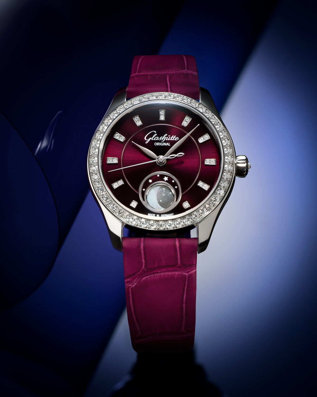 Glashütte Original ra mắt Serenade Luna “Purple Velvet”