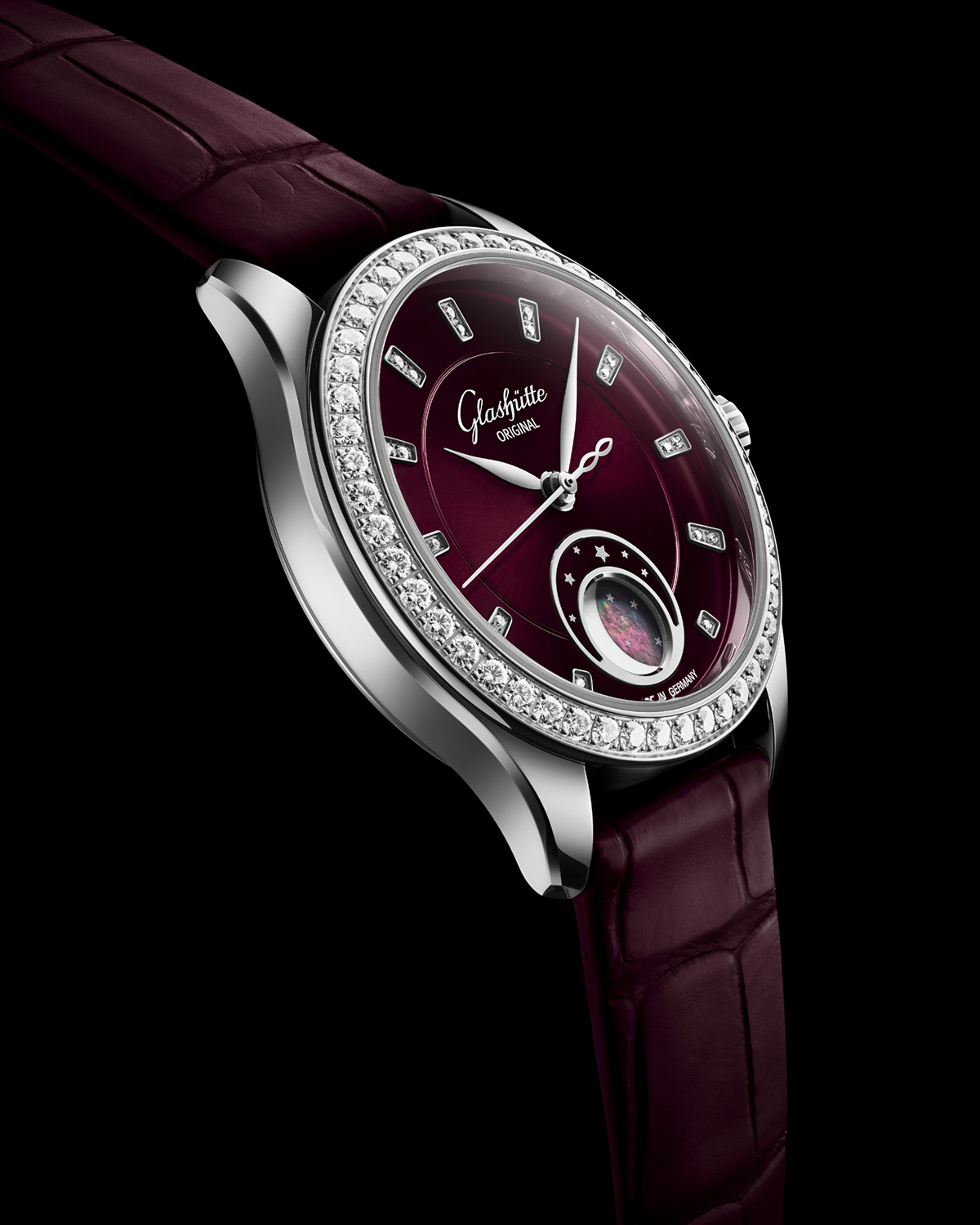 Glashütte Original ra mắt Serenade Luna “Purple Velvet”
