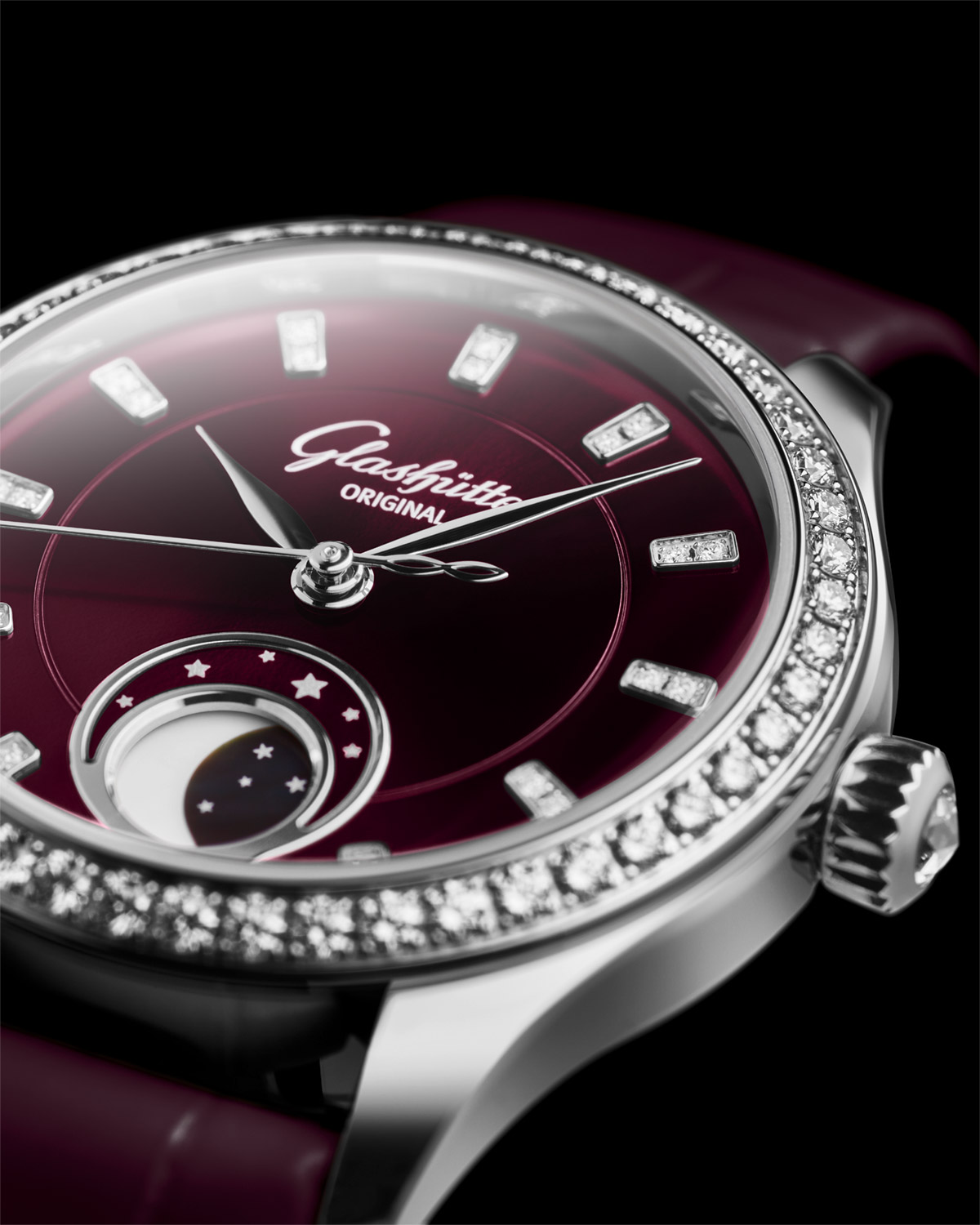 Glashütte Original ra mắt Serenade Luna “Purple Velvet”