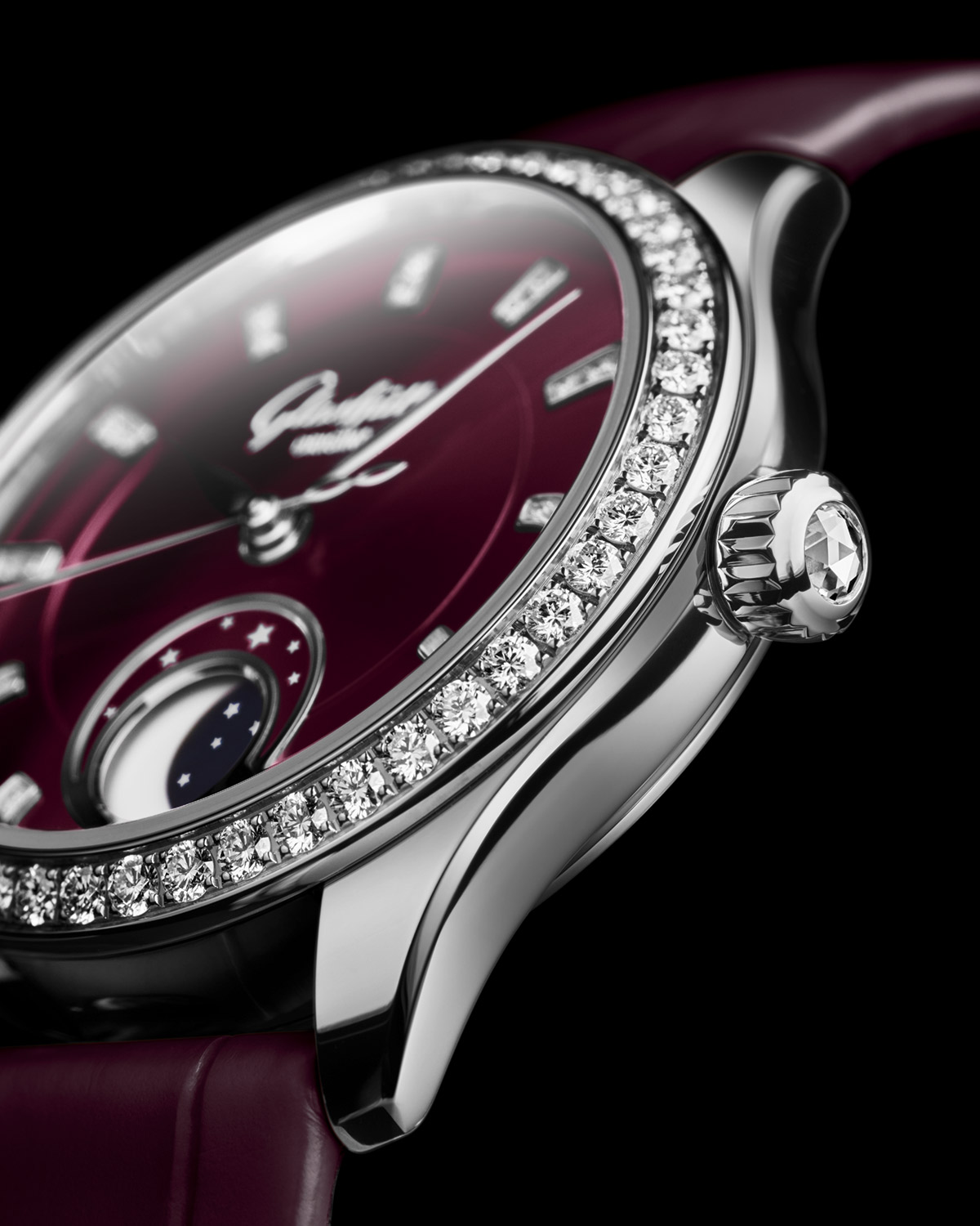 Glashütte Original ra mắt Serenade Luna “Purple Velvet”