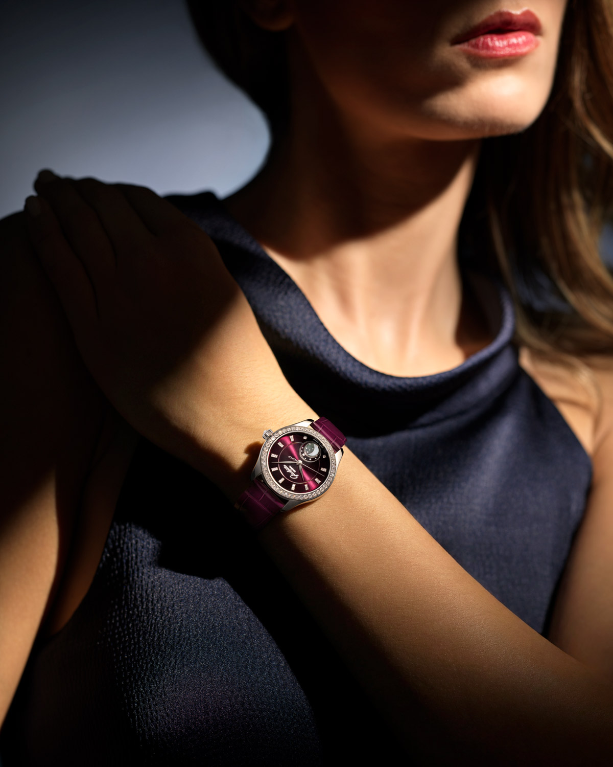 Glashütte Original ra mắt Serenade Luna “Purple Velvet”
