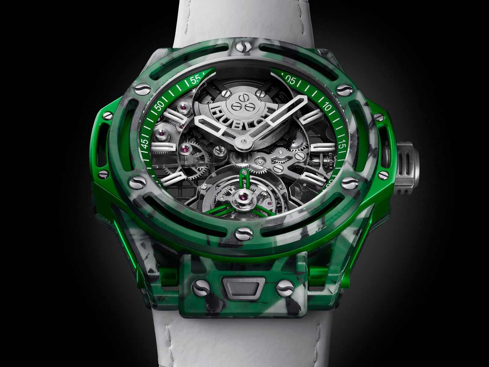 Hublot Big Bang Tourbillon – Phiên bản GOAT Novak Djokovic 3 Hublot Big Bang Tourbillon Novak Djokovic GOAT 003