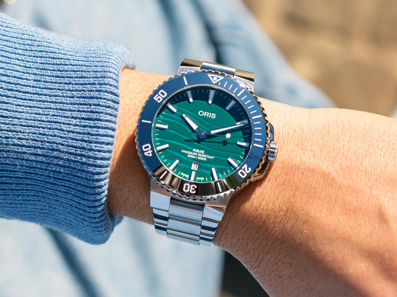 Oris Aquis Yangtze Jiangtun Limited Edition, đồng hồ lặn để bảo tồn