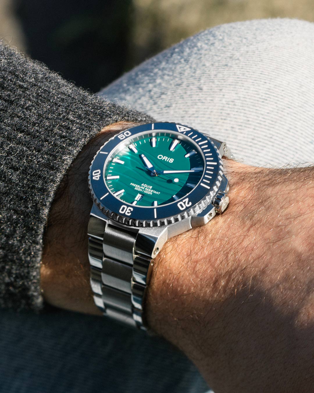 Oris Aquis Yangtze Jiangtun Limited Edition, đồng hồ lặn để bảo tồn