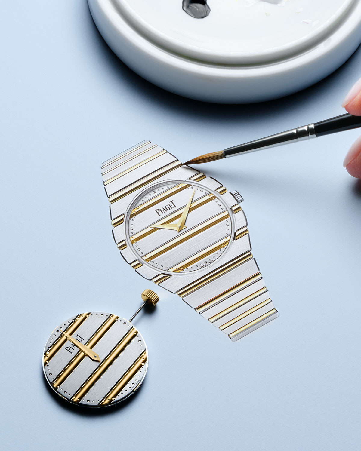 Piaget Polo 79 Two-Tone: Vẻ đẹp thanh lịch trong vàng vàng và vàng trắng