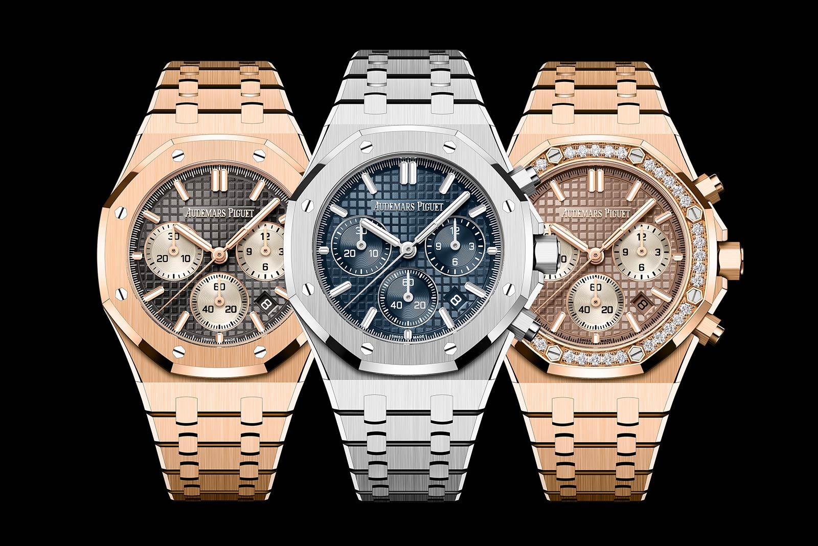 Audemars Piguet nâng cấp Royal Oak Chronograph 38 mm, trang bị Calibre 6401