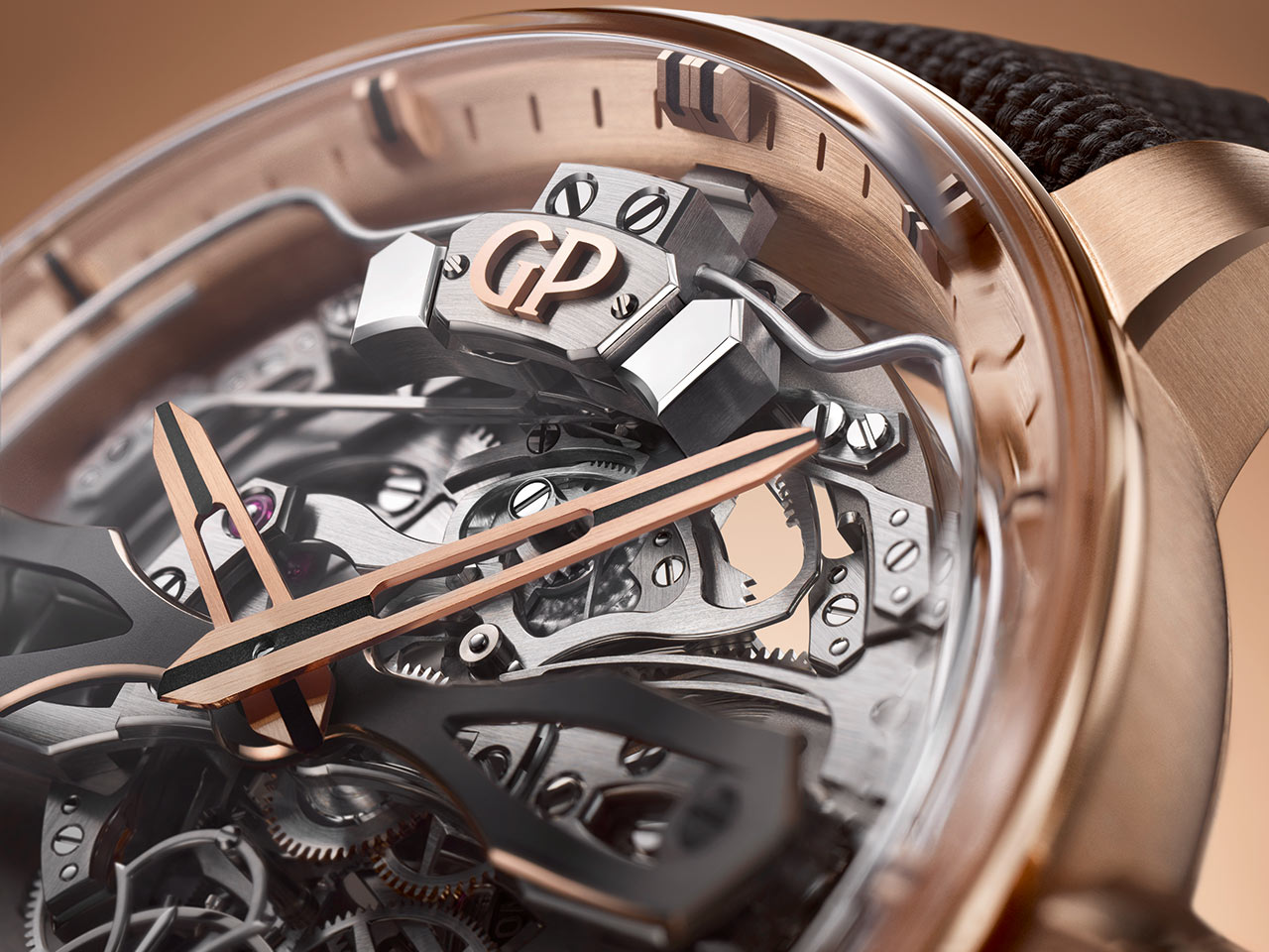 Girard-Perregaux ra mắt mẫu Minute Repeater Flying Bridges mới trang bị bộ máy Calibre GP9530