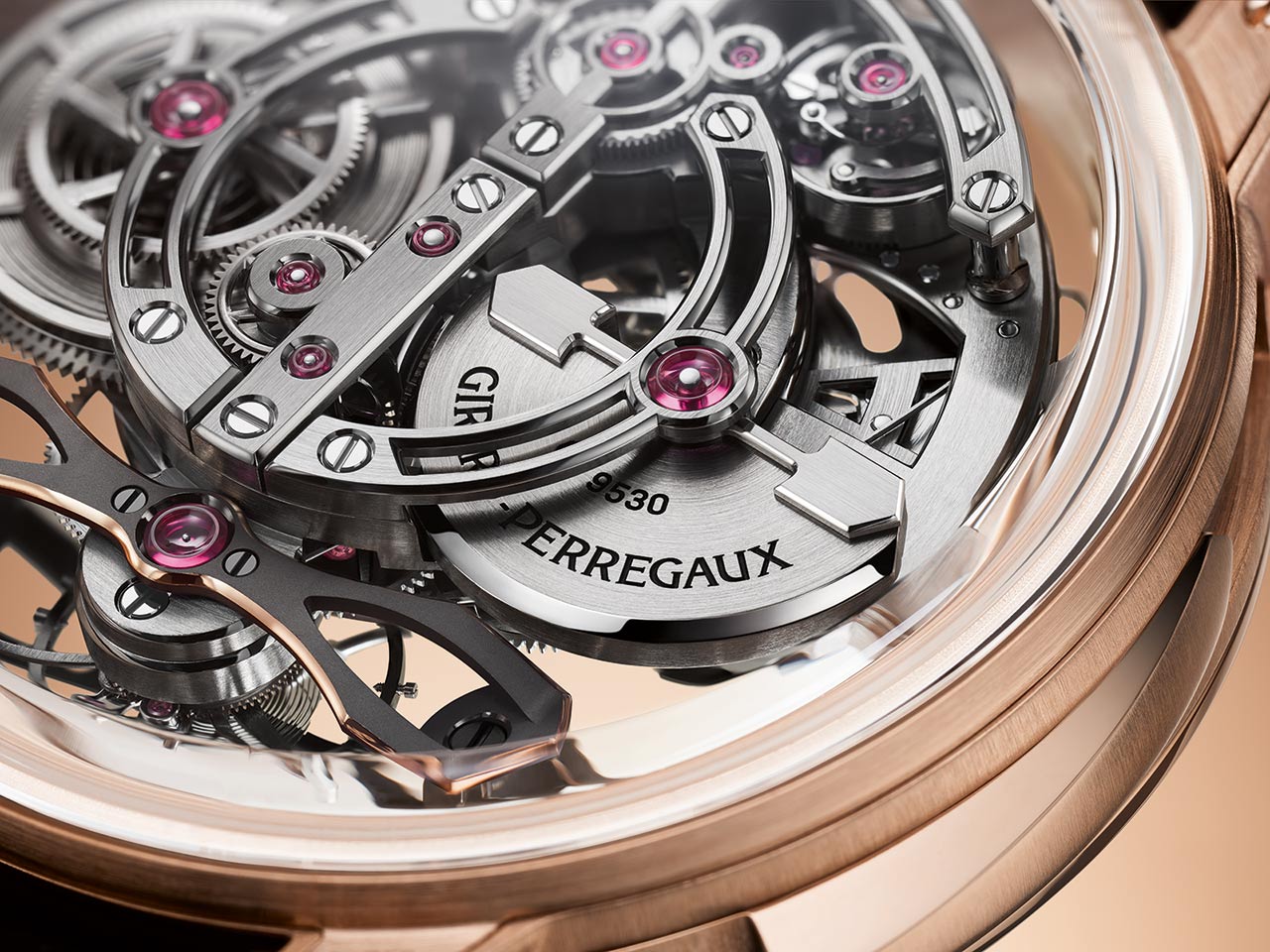 Girard-Perregaux ra mắt mẫu Minute Repeater Flying Bridges mới trang bị bộ máy Calibre GP9530