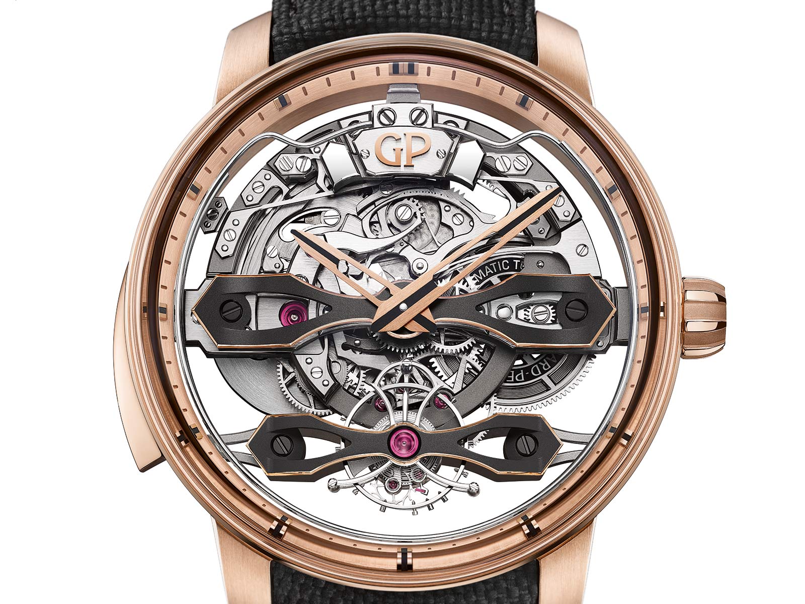 Girard-Perregaux ra mắt mẫu Minute Repeater Flying Bridges mới trang bị bộ máy Calibre GP9530
